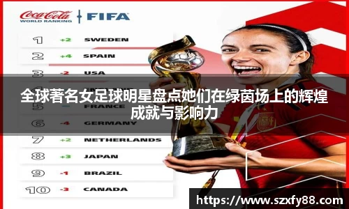 全球著名女足球明星盘点她们在绿茵场上的辉煌成就与影响力