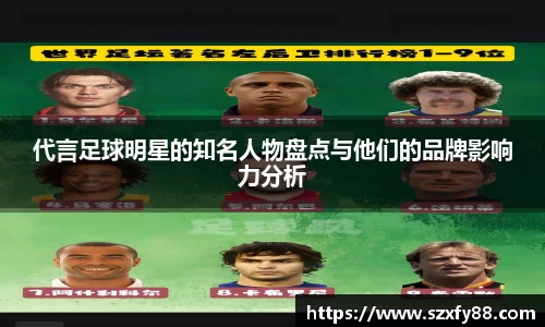 代言足球明星的知名人物盘点与他们的品牌影响力分析
